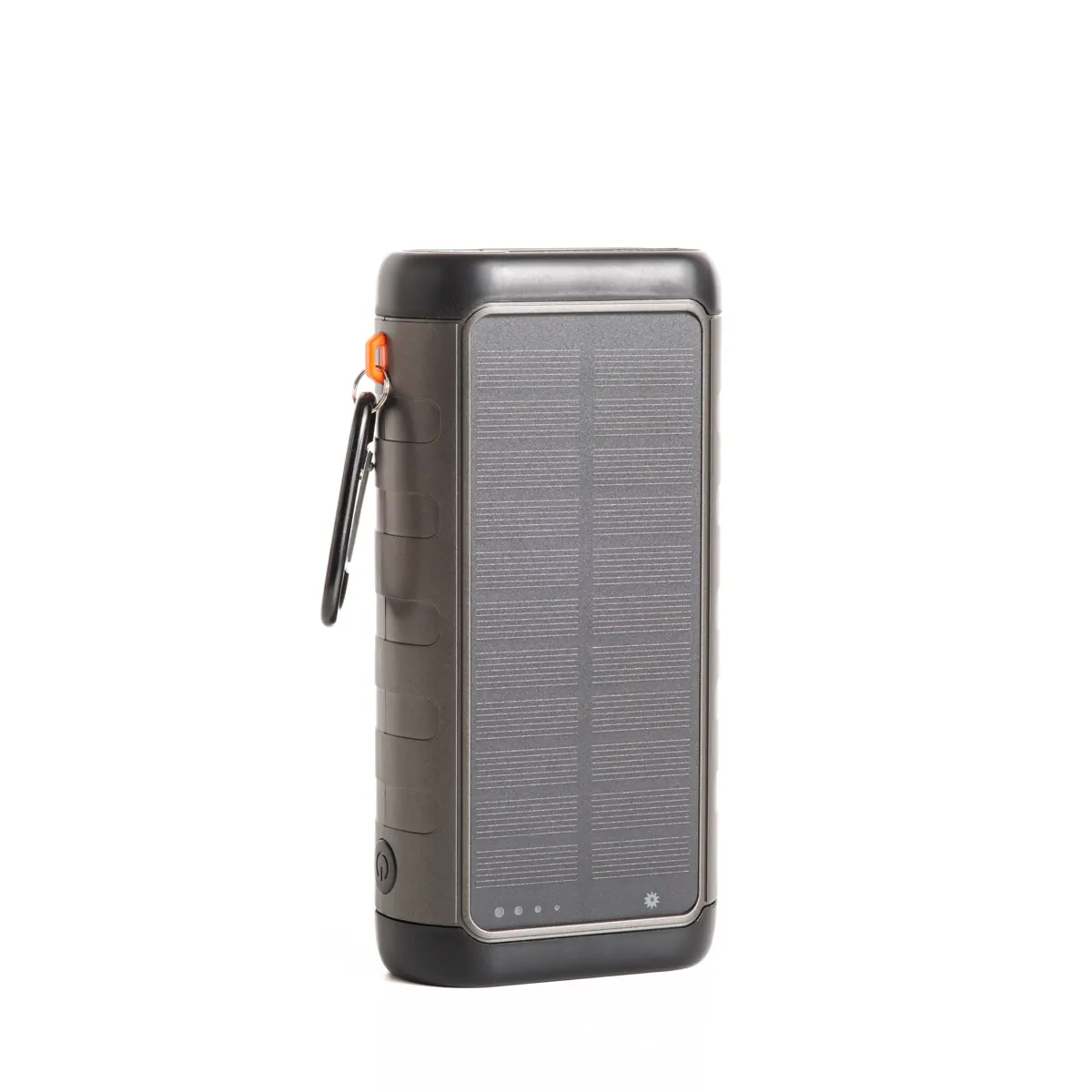 Varavirtalähde varautumiseen – 30 000 mAh (Aurinkokenno, Käsikampi ja Pikalataus)